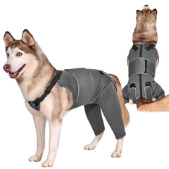 ONETIGRIS recovery suit pour chien, vue générale, confort durable et facilité d'emploi.