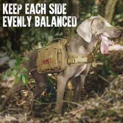 OneTigris sac-chien Mammoth doublure maille respirante pour le confort pendant l’effort.
