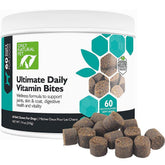 Only Natural Pet flacon vitamines quotidiennes pour chiens, soutien immunitaire potentiel.