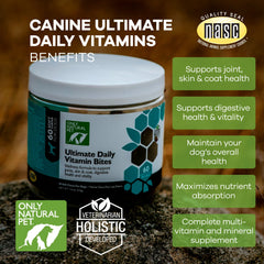 Only Natural Pet soutien digestif pour chiens, texture douce.