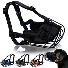 OOPSDOGGY museau-metallique Rottweiler-ventilation pour respiration aisée.