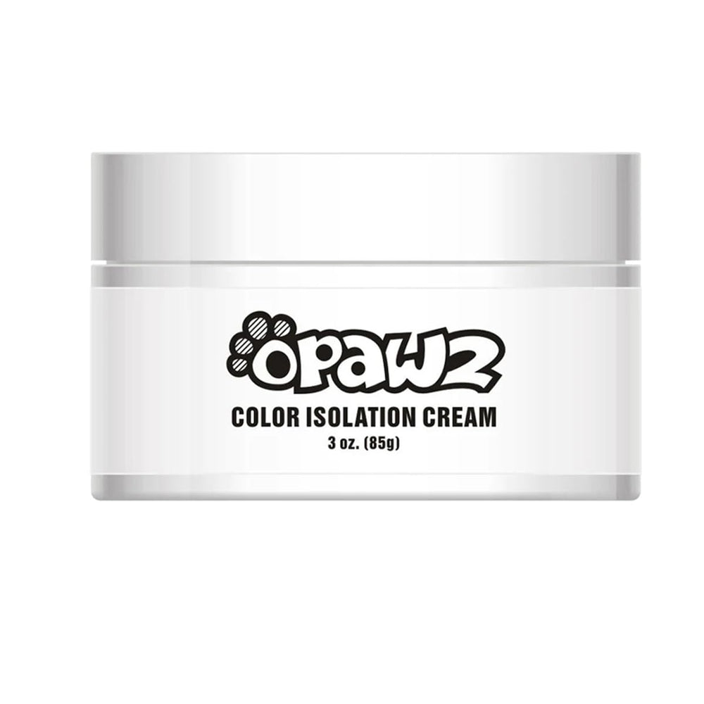OPAWZ crème isolation couleur chien, protège les zones non teintées pour des contours nets.