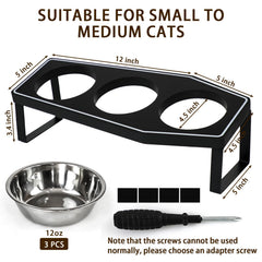 Bols en acier inox OPELETNNT respectent les moustaches lors du repas