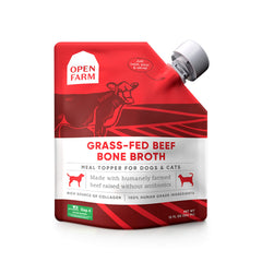 Open Farm Bouillon Os bouteille — source de protéines sans additifs
