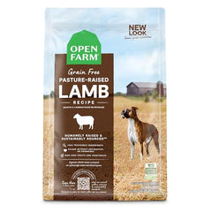 Ingrédients Open Farm traçables garantissant transparence et durabilité à chaque bouchée.