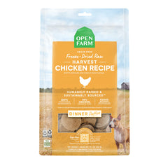 Open Farm patty 95% viande, organes et os - repas complet pour chien
