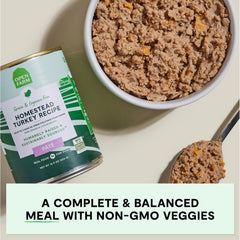 Open Farm repas complet et équilibré présenté en pâté pour chien.