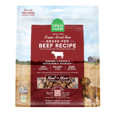 Open Farm sac d’aliments secs au bœuf 95% pour chien, pratique et savoureux.