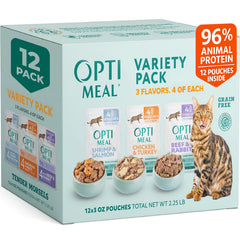 Optimeal variete sachets 3oz : repas pratique et équilibré pour votre chat.