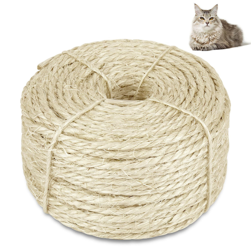 Opvixi sisal fil répare le poteau de griffage du chat durablement.