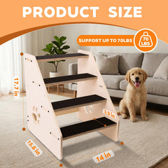 Orchidleaf Escaliers Bois Anti-Glisse – stabilité sur tous les sols