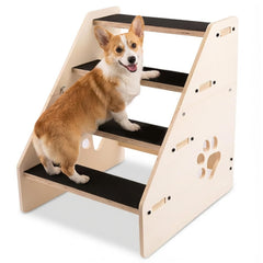 Orchidleaf Escaliers Chien – Quatre Marches Bois pour montée en sécurité