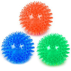 Orgrimmar balle mastication 9 cm pour chien, divertit et exercise mordillage.