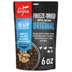 ORIJEN Epic Bites sac 6oz, repas pratique et nourrissant pour chien