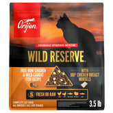 ORIJEN Wild Reserve: morceaux poitrine poulet visibles pour chats actifs