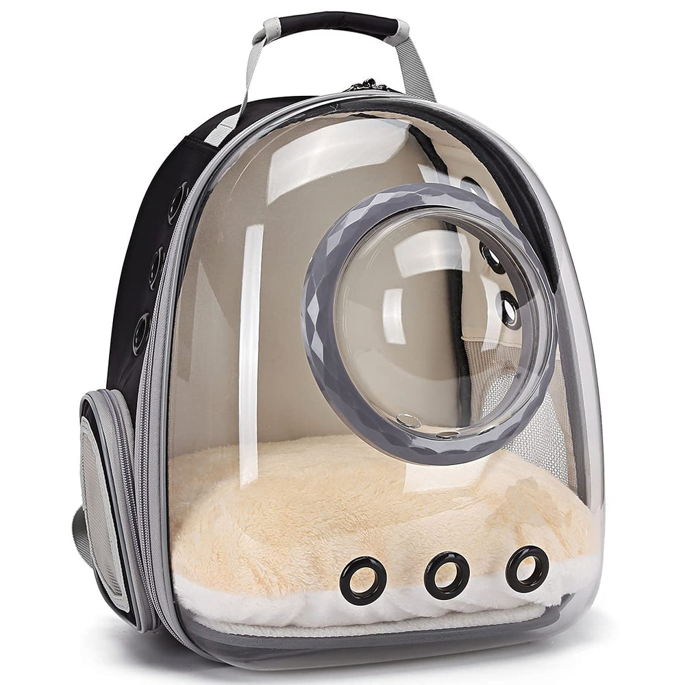 ORIZZP sac porte-chat bulle: fenêtre transparente pour voyages sans stress.