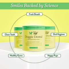 Other Half Doggie Dental – poudre soutien gencives et tissus buccaux, bouche saine