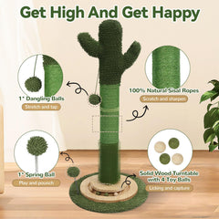 OTOB centre-activite 6-en-1 pour chats, espace polyvalent stimulant