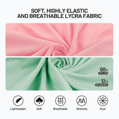 OUOBOB ensemble chemises chien vert-rose, style polyvalent et lavage facile.