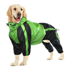 OUOBOB imperméable pour chien capuche pour rester au sec lors des sorties