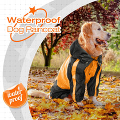 OUOBOB manteau-pluie-chien-nettoyage-facile se nettoie rapidement après l'extérieur.