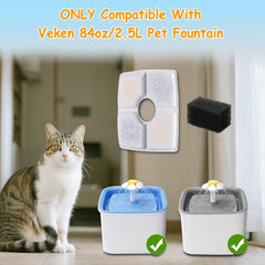 OUPUSES compatibilité avec fontaine Veken 84oz, remplacement rapide et sûr.