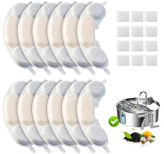 Filtres de remplacement OUPUSES pour fontaine Smartoo 7L, lot de 12, filtration fiable.