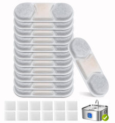 OUPUSES filtres-remplacement WF120 pour grand chien, eau plus propre