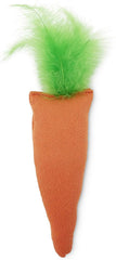OurPets carotte-jouet-chat-une carotte remplie d'herbe à chat stimule l'activité physique