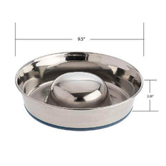 Bol OurPets DuraPet lave vaisselle argent contemplation nettoyage facile