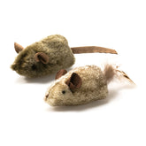 Our Pets Play-N-Squeak: deux souris réalistes pour stimuler la chasse pendant le jeu.