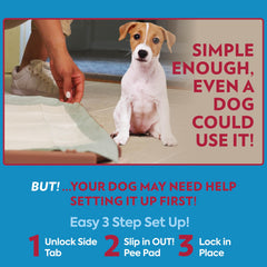 OUT! PetCare garde-fuite intégrée: limite les éclaboussures lors de l’utilisation.