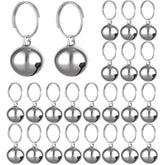 Outus cloche pour collier chat, petite cloche métallique légère et facile à attacher