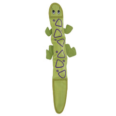 Outward Hound Fire Biterz Lézard Vert Peluche ludique pour jeux actifs