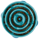 Outward Hound Fun Feeder Slo Bowl, motif 4-tasses, repas plus lent.