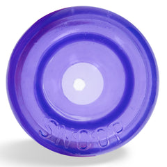 Jouet Outward Hound Lil' Snoop violet balle puzzle distributeur de friandises.