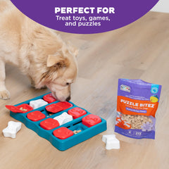 Outward Hound Puzzle Bitez: goût beurre de cacahuète qui plaît aux chiens et calme l'odeur.