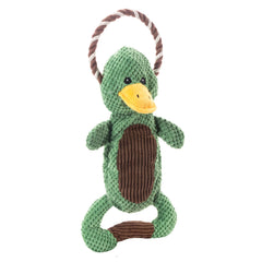 Outward Hound Scrunch Bunch canard, peluche avec sifflet pour jeux de tir et récupération.