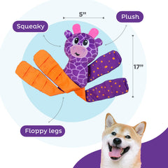 Outward Hound Silly Legz, jambes-puzzle, le chien déroule les jambes pour accéder aux friandises.
