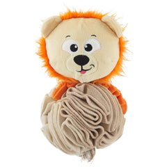 Outward Hound Stuff N Snuffle, doudou-lion multicolore: stimule l'odorat et l'attention.