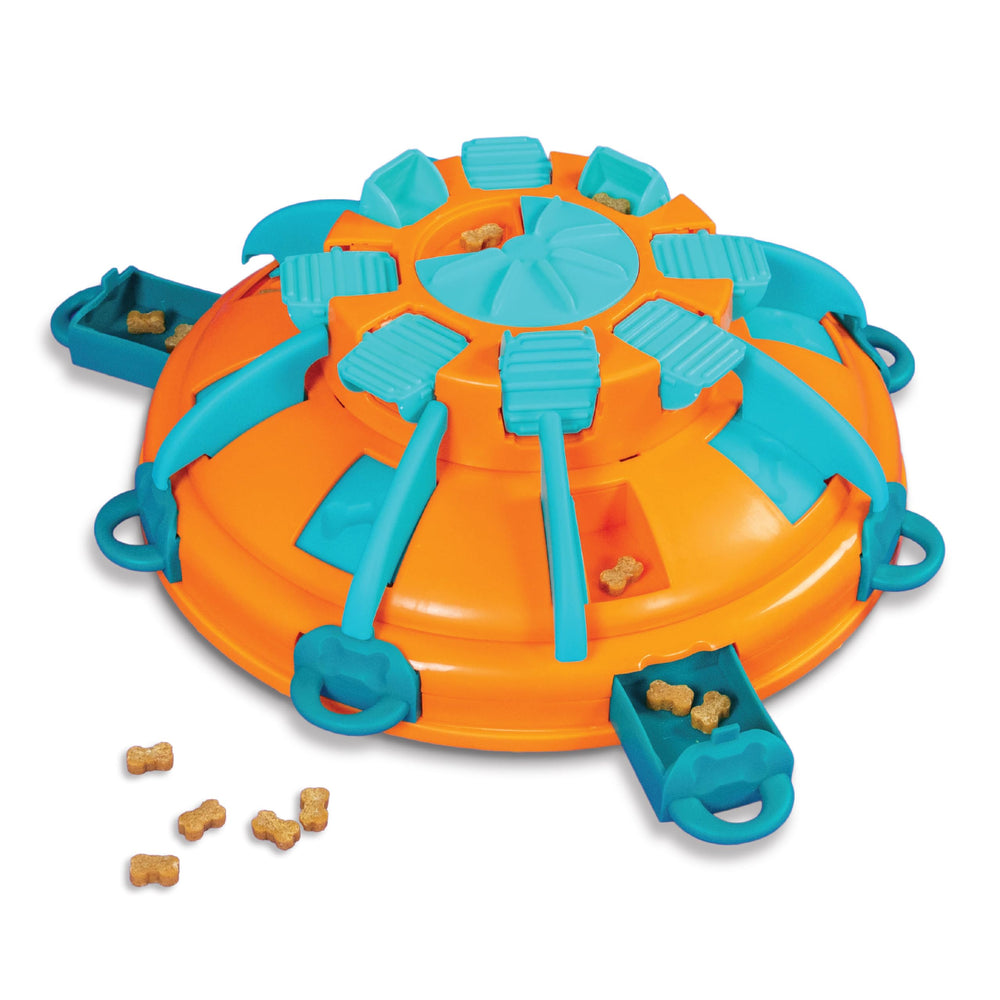 Outward Hound Tour des friandises niveau 4 – découverte mentale pour chien actif.