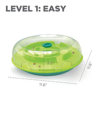 Wobble Bowl Outward Hound: ralentit les repas grâce au labyrinthe intérieur.