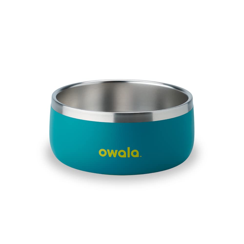 Gamelle Owala en acier inoxydable 24oz, durable pour chiens et chats.