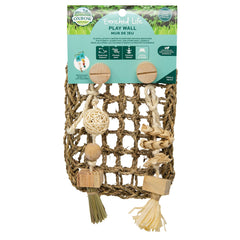 Oxbow Enriched Life Play Wall – montage général stimulant l’activité et l’exploration chez les petits animaux.
