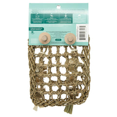 Oxbow Enriched Life Play Wall – textures en sisal et massette naturelle pour le grignotage sain.
