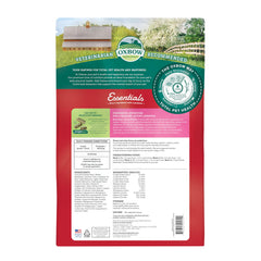 Oxbow Essentials Jeune Lapin – granulés uniformes favorisant une alimentation équilibrée.