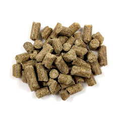 Bol rempli de pellets uniformes; soutien potentiel à la croissance des os chez les rongeurs.