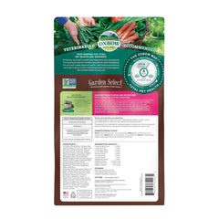 Oxbow Garden Select: ingrédients non-OGM pour un régime naturel.