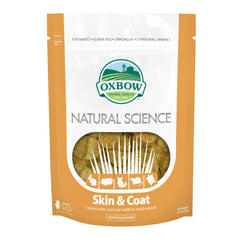 Emballage d'Oxbow Natural Science Skin Coat Support prêt à l’emploi.