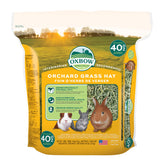 Oxbow Orchard Grass Hay, sac 40 oz, texture douce pour une digestion saine.